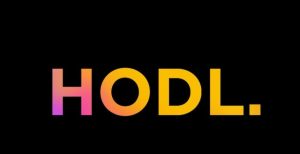 HODL ne anlama gelir?
